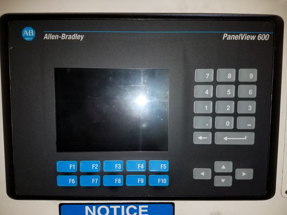 Allen Bradley PanelView 600 Operator Interface